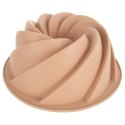 Forma Silikonowa do Pieczenia Babki z Kominem Beżowa 23,5 x 9 cm ORION