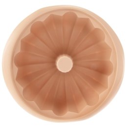 Forma Silikonowa do Pieczenia Babki z Kominem Beżowa 26 x 9,5 cm ORION