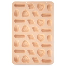 Forma do Ciastek Pralin Czekoladek Silikonowa Beżowa Foremka ORION 31x21 cm