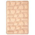 Forma do Ciastek Pralin Czekoladek Silikonowa Beżowa Foremka ORION 31x21 cm