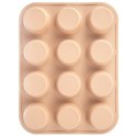 Forma do Muffinek Silikonowa Beżowa na Babeczki Foremka ORION 32,5x25x3 cm