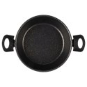 Garnek Granitowy Non-Stick do Gotowania Duszenia Czarny 2,7 L VILDE