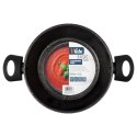 Garnek Granitowy Non-Stick do Gotowania Duszenia Czarny 2,7 L VILDE