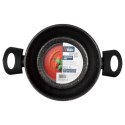 Garnek Granitowy Non-Stick do Gotowania Duszenia Czarny 2 L VILDE