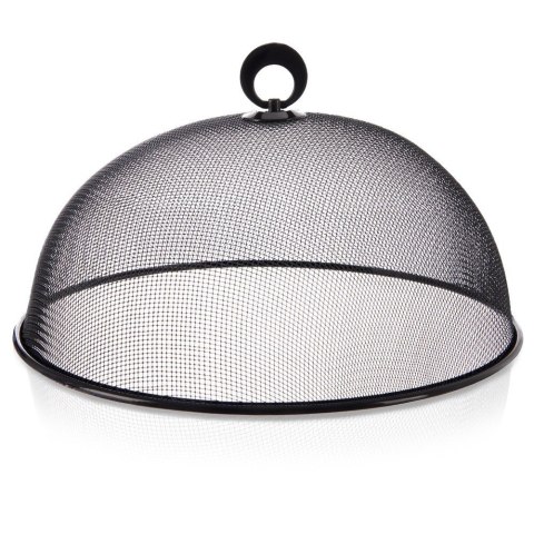 Klosz Osłona do Przykrywania Żywności Siatka Metalowa Czarna 30 cm ORION