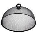 Klosz Osłona do Przykrywania Żywności Siatka Metalowa Czarna 30 cm ORION