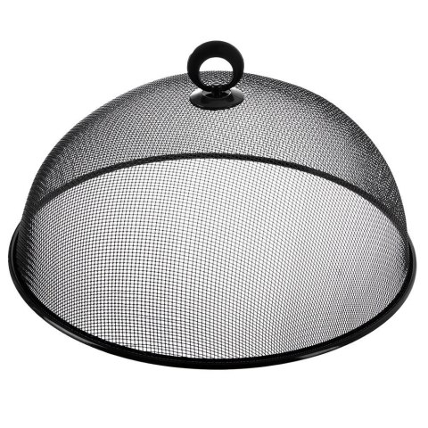 Klosz Osłona do Przykrywania Żywności Siatka Metalowa Czarna 30 cm ORION