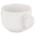 Kubek Porcelanowy XL do Kawy Herbaty Biały Klasyczny 0,65 L ORION
