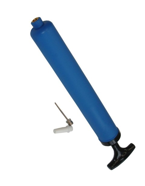 Pompka do Piłek Igła Adapter Różne Końcówki Plastikowa KUBISPORT 25 cm