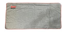 Ręcznik Szybkoschnący Mikrofibra 120x60 cm Szary Plażowy Treningowy Etui