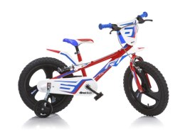 Rowerek Dziecięcy 14 Cali R1 Sport Czerwony Hamulec Dino Bikes