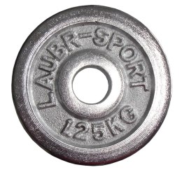 Talerz Ciężar Ciężarek Obciążenie Chromowane Solidne KUBISPORT 1,25kg -25mm