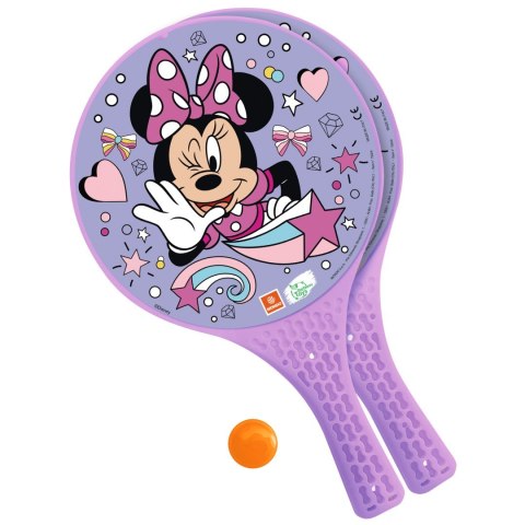 Zestaw do Paletek Plażowych MONDO Minnie KUBISPORT Rakiety Piłka