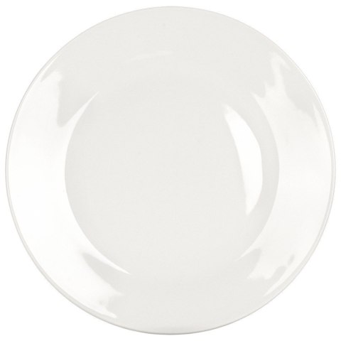 Zestaw serwis obiadowy porcelanowy biały 16 el.