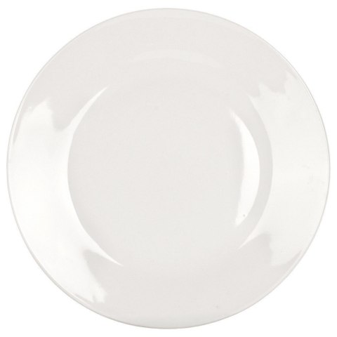 Zestaw serwis obiadowy porcelanowy biały 16 el.