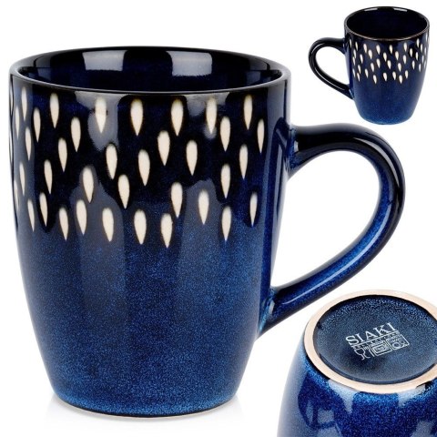 Kubek Ceramiczny Granatowy 350 ml SIAKI COLLECTION Wytrzymały