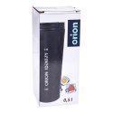 Kubek Termiczny Bidon Stalowy Nierdzewny Próżniowy Czarny ORION 500 ml