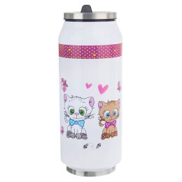 Kubek Termiczny Termos Bidon Kotek Puszka na Napoje ORION 400 ml