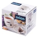 Kubek do Parzenia Herbaty Ziół Naparów z Pokrywką Porcelanowy ORION 420 ml