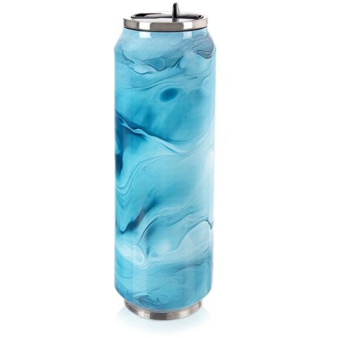 Kubek termiczny puszka niebieska 700 ml
