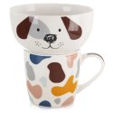 Kubek z Miseczką Porcelanowy 2 el. ORION Pies Zestaw Śniadaniowy