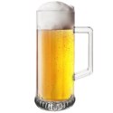Kufel do Piwa Plastikowy 620 ml ORION Przezroczysty Stabilny