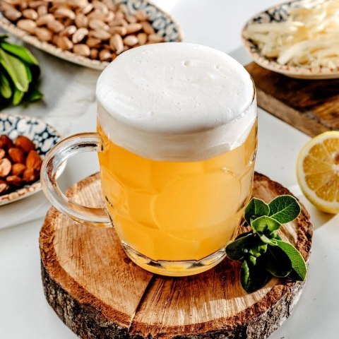 Kufel do Piwa Szklany 500 ml ORION Grube Szkło do Zmywarki