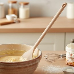 Łyżka Kuchenna Silikonowa Beżowa do Mieszania Nakładania ORION 28 cm