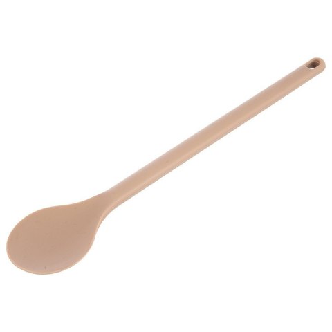 Łyżka Kuchenna Silikonowa Beżowa do Mieszania Nakładania ORION 28 cm