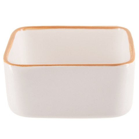 Miseczka Kokilka Ceramiczna Kwadratowa do Zapiekania Biała 90 ml ORION