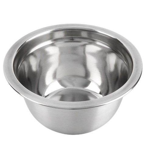 Miska Kuchenna Stalowa Okrągła Srebrna Matowa 0,9 L 16 cm VILDE