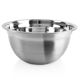 Miska Kuchenna Stalowa Okrągła Srebrna Matowa 5 L 28 cm VILDE
