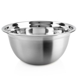 Miska Kuchenna Stalowa Okrągła Srebrna Matowa 7,5 L 32 cm VILDE