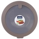 Miska Plastikowa z Pokrywką do Mikrofalówki Uszczelka Beżowa 2,5 L ORION