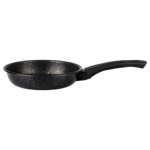 Patelnia Granitowa Non-Stick do Smażenia Duszenia Czarna 16 cm VILDE