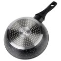 Patelnia Granitowa z Uchwytem Soft Touch Indukcja Czarna 20 cm VILDE