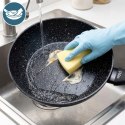 Patelnia Granitowa z Uchwytem Soft Touch Indukcja Czarna 28 cm VILDE