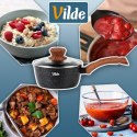 Rondel Granitowy z Pokrywką Indukcja 1,2 L 16 cm VILDE
