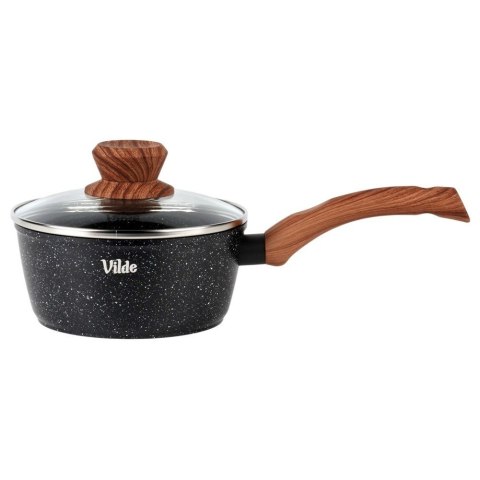Rondel Granitowy z Pokrywką Indukcja 1,2 L 16 cm VILDE