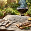 Ruszt do Grillowania Metalowy Uniwersalny na Grill z Uchwytem ORION 40x30cm