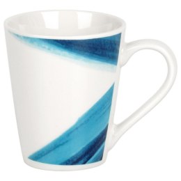 Serwis Obiadowy Zestaw Talerzy Kubki Porcelana dla 4 Osób Niebieski