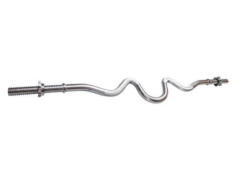 Gryf Łamany Oburęczny do Ćwiczeń Siłowych Cieżarów KUBISPORT 1220/30 mm