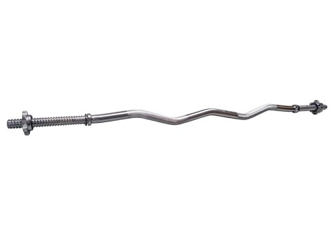 Gryf Łamany Złamany Dwuręczny do Ćwiczeń Treningu KUBISPORT 1200/25 mm