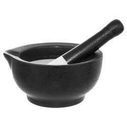 Porcelanowy Moździerz do Mielenia Przypraw 12 cm