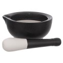 Porcelanowy Moździerz do Mielenia Przypraw 12 cm