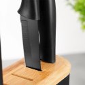 Stojak Organizer na Noże Czarny z Przegródkami EXCELLENT HOUSEWARE 23x8 cm