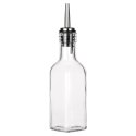 Zestaw Butelek Butelki na Oliwę Ocet ze Stojakiem Dozownik VILDE 2x150 ml