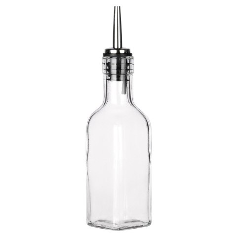 Zestaw Butelek Butelki na Oliwę Ocet ze Stojakiem Dozownik VILDE 2x150 ml