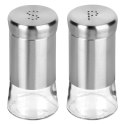 Zestaw Solniczka i Pieprzniczka Szklana na Przyprawy 2 x 140 ml VILDE
