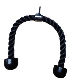 Uchwyt Lina do Wyciągu Atlasu Ćwiczeń Treningu na Triceps KUBISPORT 65 cm